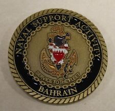 Naval Support Activity Bahrain Manama Bahrain Navy Challenge Coin picture