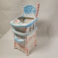 Vintage Napcoware Japan C-8022 High Chair Baby Nursery Planter picture