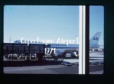2 - 35mm slides Copenhagen Airport - 1971 (SAS Airlines) picture
