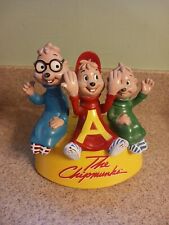 Vintage 1984 Alvin and The Chipmunks Electric Toothbrush Helm Toy Co DISPLAYREAD picture
