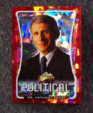 Dr. Anthony Fauci RED Crystal REFRACTOR ~ 2020 Leaf Metal Political ONLY 2   picture