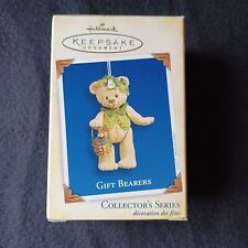 2005 Hallmark Keepsake Gift Bearers Teddy Bear Series Ornament picture