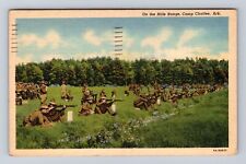 Camp Chattee AR-Arkansas, On The Rifle Range, Antique, Vintage c1943 Postcard picture