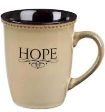 Christian Art Gifts Coffee Cup Mug Hope Strong & Trust  Anchor Souls  Heb 6:19 picture