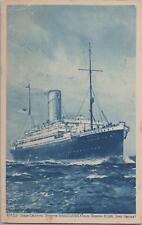 Postcard RMSP Ocean Cruising Steamer Araguaya Twin Screw  picture