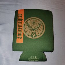 Brand New Jagermeister Can / Bottle Coozy Koozy Mini Side Slot Green Gold Orange picture