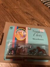 SEALED VINTAGE 1996 WINNERS CHOICE MICRO HORSES: Thoroughbred picture