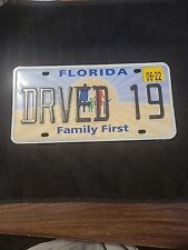 Florida License Plate For Art Project Or Mancave Decoration picture