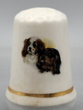 Vintage Spaniels Collectors Thimble British Made picture