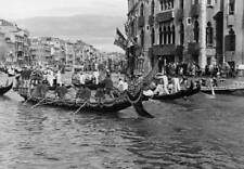 Historical Regatta In The Canal Grande Venice 1920-30 OLD PHOTO picture
