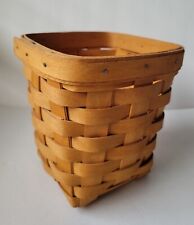 Vintage Longaberger Spoon Basket Signed Small 6 X 4 inches Paperwork NO INSERT picture