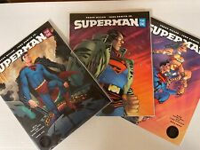SUPERMAN YEAR ONE (2020 DC Black Label) #1-3 Full Run Lot Frank Mill MATURE 2 🔥 picture