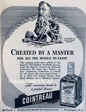 1946 Cointreau PRINT AD Bottle Art 5.” Created By A Master Vintage Illustrated picture