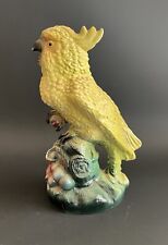 Vtg Maddux of California Yellow Cockatoo Figurine Parrot Bird Mid Century Modern picture