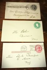 Early 1900's Government Postcards LOT OF 3 - Vintage picture