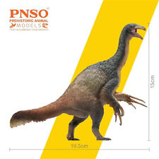 PNSO 65 Therizinosaurus Qingge Dinosaur Model Therizinosauridae Animal Decor Toy picture