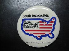 Vintage 1976 South Dakota Bicentennial Pinback.   Nice Condition.  LOOK picture