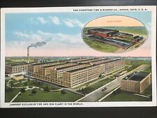 Vintage Postcard 1915-1930 The Firestone Tire & Rubber Co. Akron Ohio (OH) picture