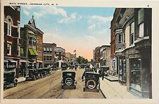 Johnson City New York Main Street Antique Postcard picture