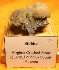 Nice Small Stilbite Crushed Stone Quarry, Loudon County Virginia, USA picture