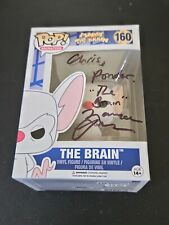 Pop Vinyl 160 PINKY AND The Brain FUNKO Maurice LaMarche SIGNED Figure  picture