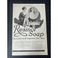 Vintage 1918 Resinol Soap Print Ad picture