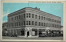 United Telephone Company Abilene Kansas Postcard c1920s picture