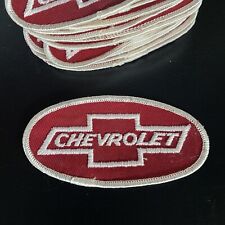 Vintage Logo Red Chevrolet iron on or sew on patch - 4