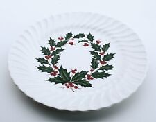 SCIO Holly Dinner Christmas Plate 6 1/4