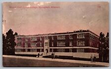 Classic Hall Drury College Springfield Missouri Mo Antique Db Postcard picture
