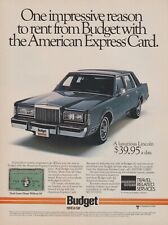 1986 Budget Rent A Car / American Express -
