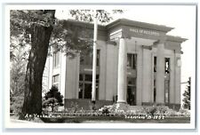 c1940's Hall Of Records Building At Yreka California CA RPPC Photo Postcard picture