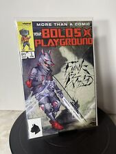 Ninja Funk Bolo's Playground #1 Signed By JPG w/COA Variant Dan Quintana Cover picture
