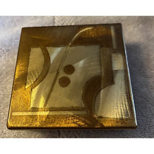 Art Deco C1930's Brushed Metal Box picture