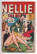 Nellie The Nurse Comics #10 (Timely/Marvel, 1947) GGA, Headlights Cover | PR 0.5 picture
