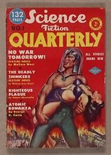 Science Fiction Quarterly Pulp UK Feb 1952 #1 VG 4.0 picture