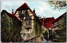 Raum Für Mitteilungen Der Burghof In Der Wartburg Eisenach Germany Postcard picture