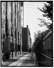 Path in front of warehouse, Hiram Walker & Sons, Walkerville, Ont. picture