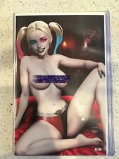 Bear Babes Exclusive Harley Quinn No Top Virgin Cover 42/99 Jacob Bookoo picture