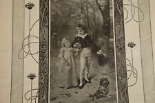 Antique August 1902 House Wife Magazine, Victorian Era Advertisements Fashion picture