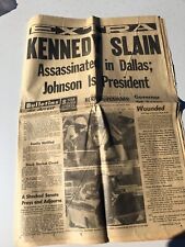 JFK Assassinated Los Angeles Herald Examiner Newspaper November 1963 picture