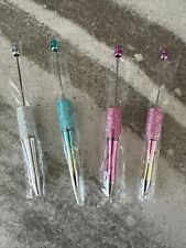 Beadable pens Metallic Sugar Pens 4 Pcs Mix Colors picture