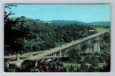 New Kensington PA-Pennsylvania, Tarentum Bridge, Antique, Vintage Postcard picture