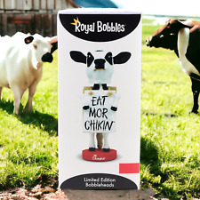 Chick-Fil-A Bobblehead Royal Bobbles Limited Edition Cow Retired Never Opened picture