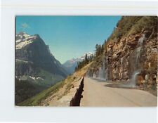 Postcard Weeping Hall Glacier National Park Montana USA picture