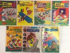 Gold Key Walt Disney Comics 7 Issue Bundle 1967 Baby Huey in Duckland picture