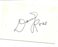 Autographed Emmy Winner David Rose Card picture