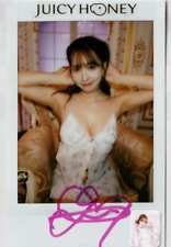Yua Mikami Polaroid Photocard Cheki Signed Juicy Honey 三上悠亜 le Chef-d'uvre 2024 picture