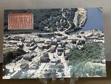 Postcard Aerial View of Downtown Norwich, Connecticut picture