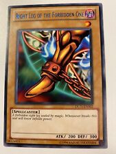 Yugioh Right Leg Of The Forbidden One DL11-EN002 Rare BLUE NM  picture